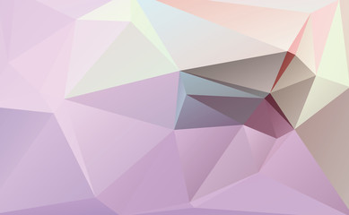 Pastel Polygon Geometric