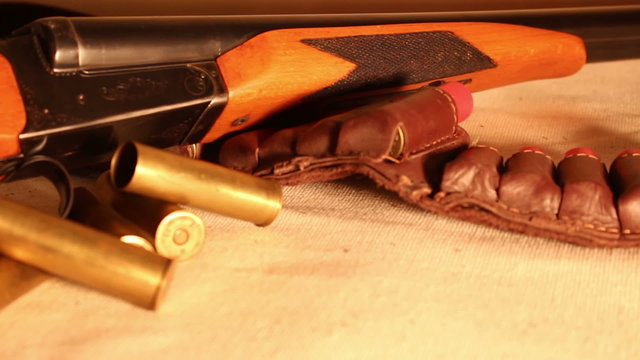 shotgshotgun and cartridges