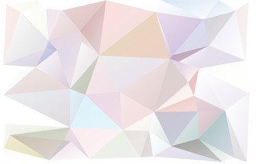 Pastel Polygon Geometric