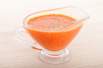 Lemon salad dressing