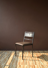chair in sunlight