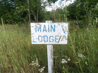 Main Lodge Sign