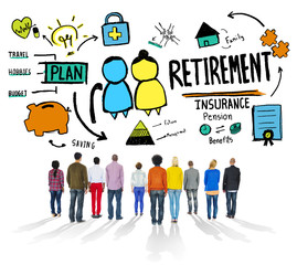 Diversity Casual People Retirement Vision Aspiration Concept