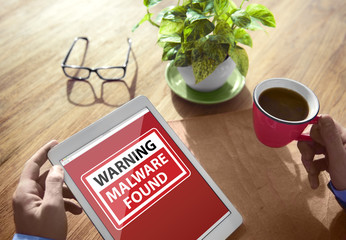 Digital Device Wireless Browsing Internet Office Concept