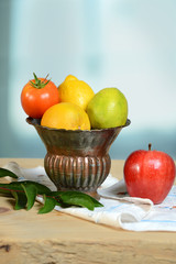 Vase with Produce