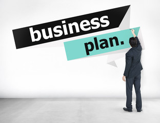 Business Plan Planning Strategy Meeting Conference Concept