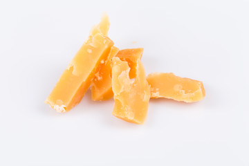Piece of old cheese