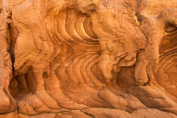 Stof per meter color desert stone formation at  Canyon,  Sinai, Egypt © sola_sola