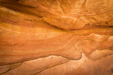 Fragment of coloured Canyon in the Sinai desert, Egypt