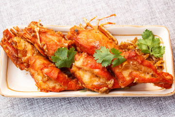 Shrimp with Garlic.