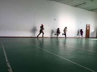 Obraz premium Happy for the gym