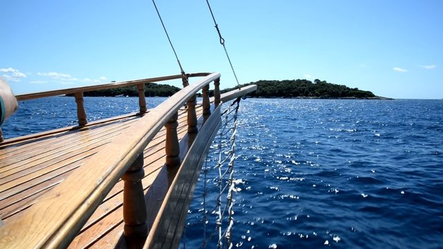 Bootsfahrt bei Rovinj, Istrien