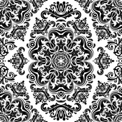 Orient Seamless  Pattern. Abstract Background