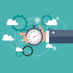 Time is money business concept