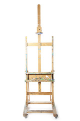 easle for painting in studio