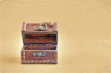 chest  - illustration based on own photo image