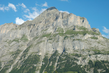  Mattenberg mountainside nearby Grindelwald in Switzerland