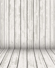 Old White  Wood Background Texture