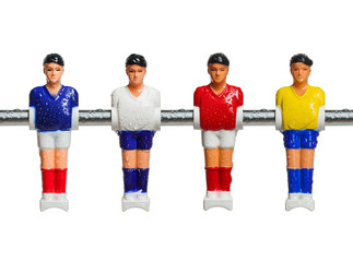 Obraz premium foosball players plastic