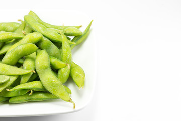 Green soybeans