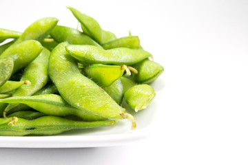 Green soybeans