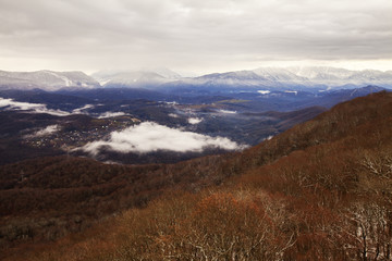 View of the mountains, Sochi