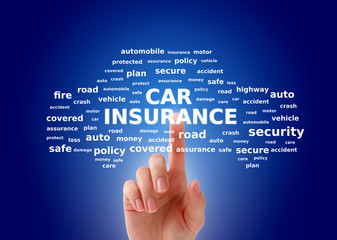 Car insurance collage.