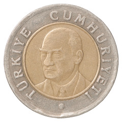 Turkish Lira coin