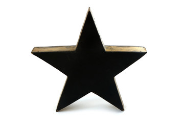Stern schwarz-gold