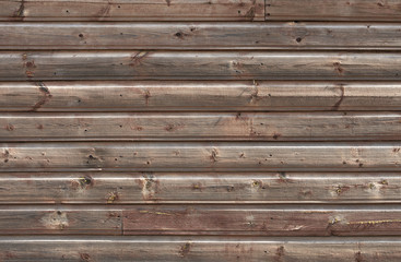 Wooden wall.