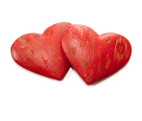 couple de coeurs amoureux saint valentin