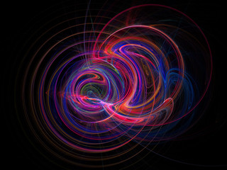 Abstract fractal background
