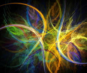 Fototapeta premium Abstract fractal background