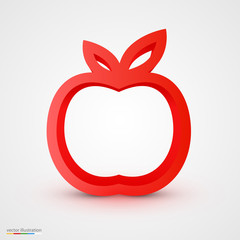 Red apple icon