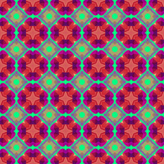 ethnic kaleidoscopic patterns