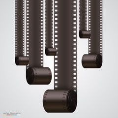 Fototapeta premium Film Strip background