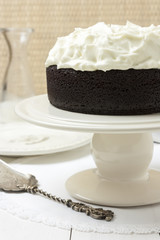 Chocolate cake on guinness