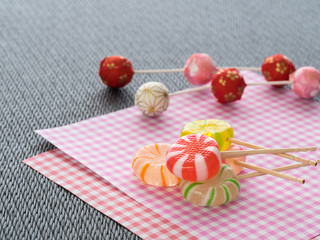 ひな祭りの飴菓子