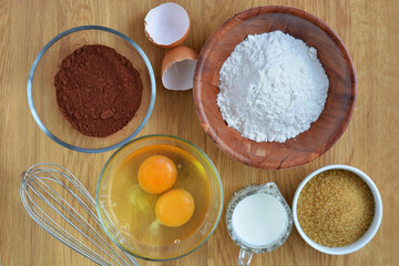 Ingredients for Making a Cake