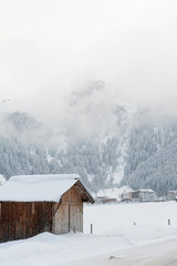 Winter scenery in Hintertux