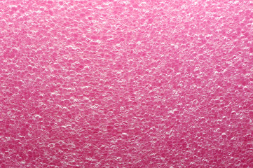 Foam packaging close up