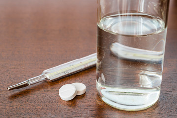 Cure the disease, measure temperature and take the pills