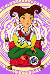 oriental girl
