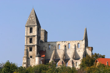Fototapeta na wymiar Premontre monastery church Zsambek Hungary