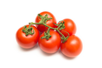 Grappolo di pomodori freschi