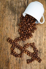 Coffee dollar sign