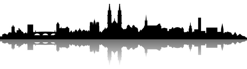 Naklejka premium Skyline Basel