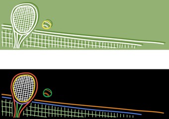 tennis banner
