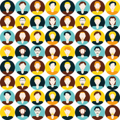 men seamless pattern