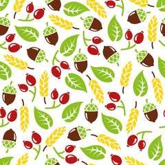 autumn seamless pattern